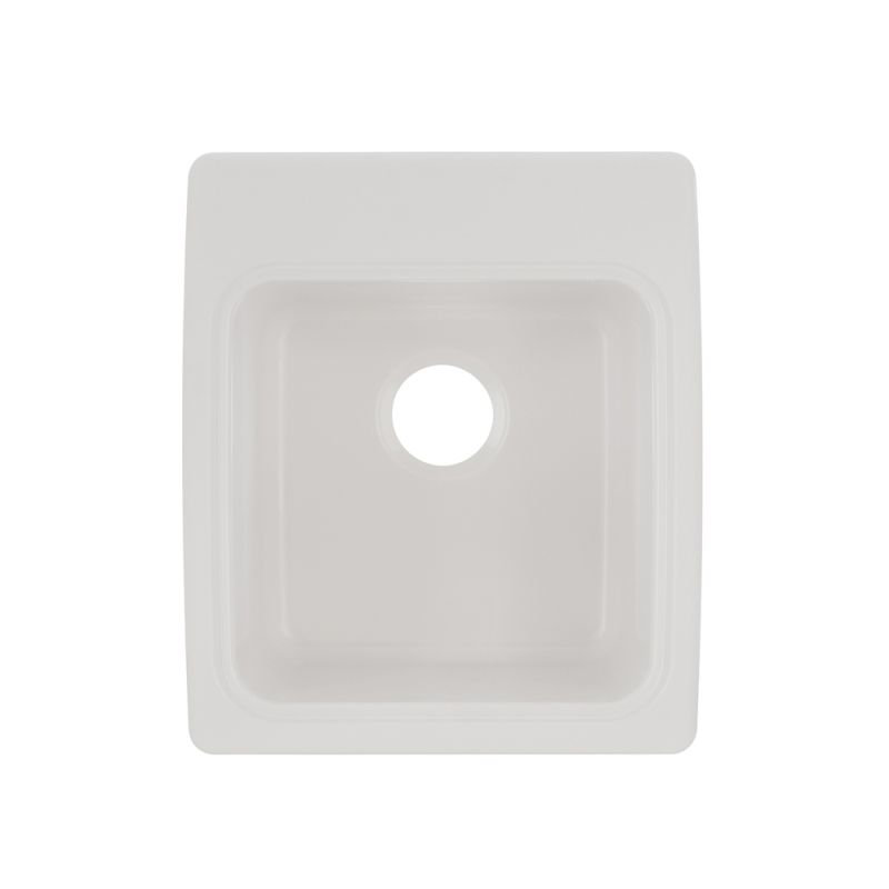 Swan Solid Surface 17.25" x 20" DropIn/Undermount Laundry Sink